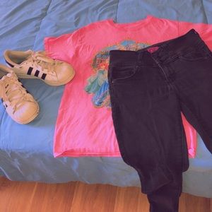 Disney Princess Shirt With Signatures